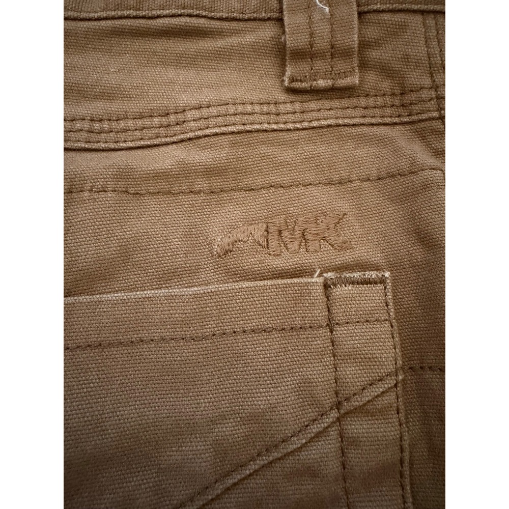 Mountain Khakis Mens 35 Classic Fit Canvas Shorts Brown 10 Inch Inseam Utility